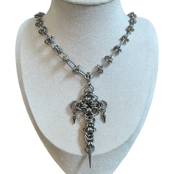 Handmade Cross Necklace