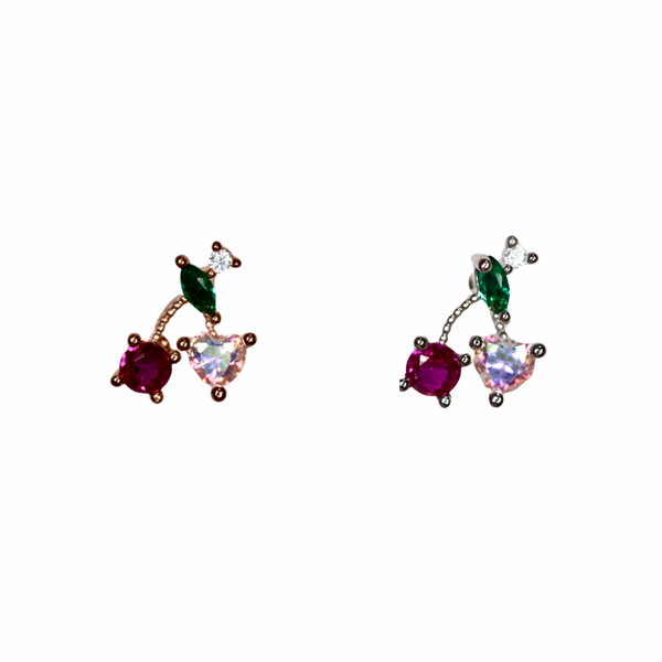 Fresh Cherry Cartilage Barbell Stud